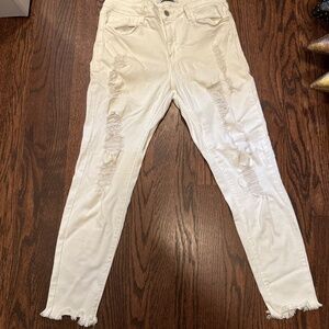 White distressed Jeans